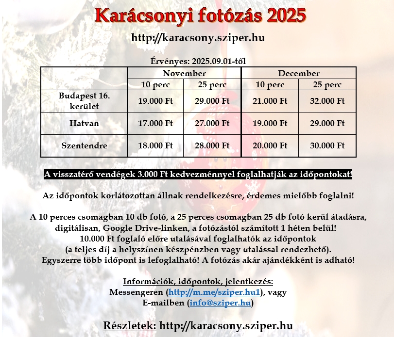 Karácsony 2025 plakát